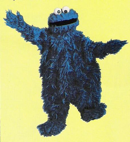 walk and talk cookie monster