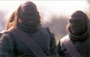 Ogrons standing around
