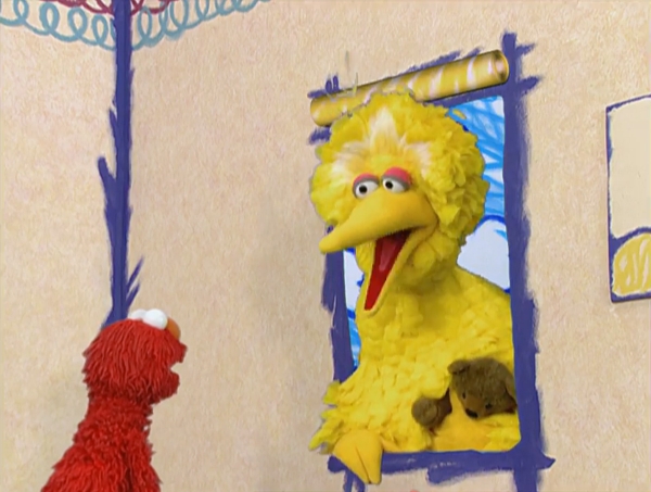 elmo doctors muppet wiki wikia guess thinking today elmos bird window