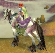 Red Skeletal Horse