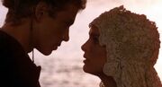 Padmé und Anakin heiraten