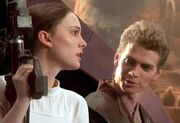 Padmé auf Geonosis