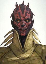 Darth Maul Entwurf