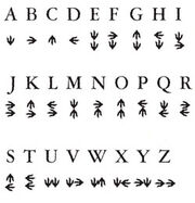 Dino alphabet