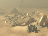 Sandtrap-numbered