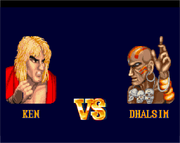 SFII Ken vs. Dhalsim