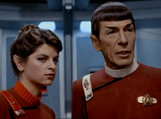 Saavik & Spock en 2285