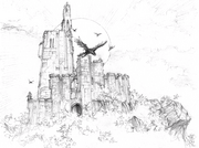 Floating castle concept