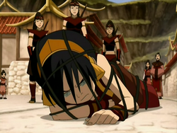 Toph captured