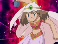 EP547 Aura con su traje de concurso