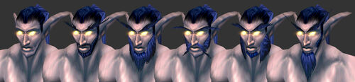 NightElf Male Facialfeatures