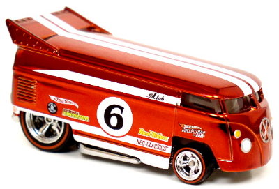 hot wheels rlc vw drag bus