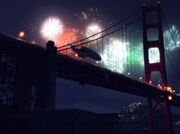 Voyager Feuerwerk