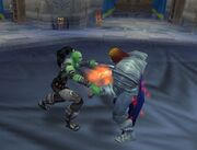 Garona stabs King Llane