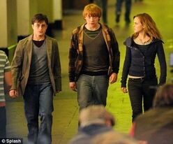 The Trio running