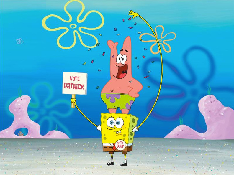 SpongeBob - Patrick Running For President01