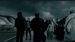 Death Eaters destroyed the Millennium Bridge