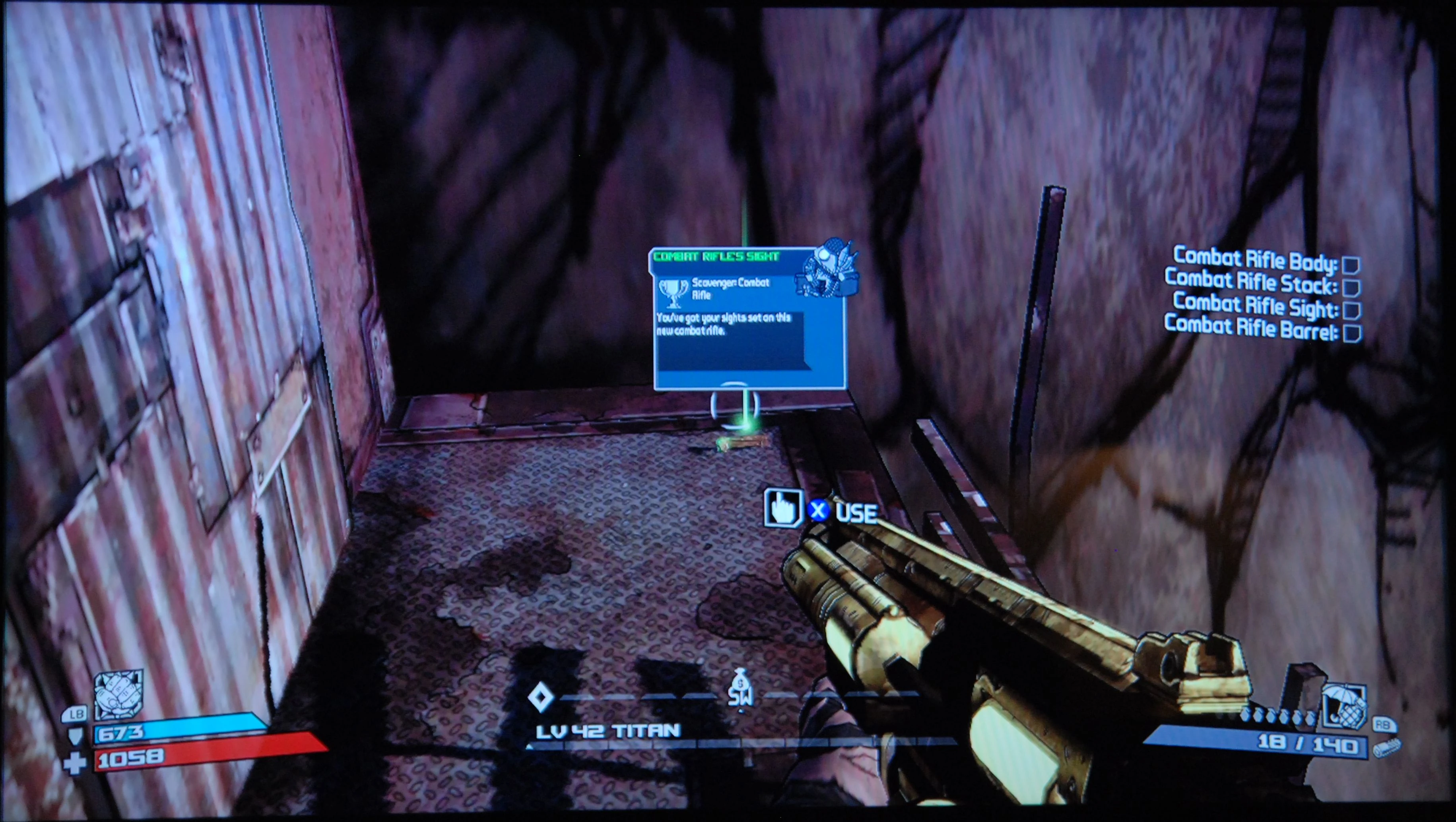 Scavenger Combat Rifle Borderlands Wiki Walkthroughs, Weapons