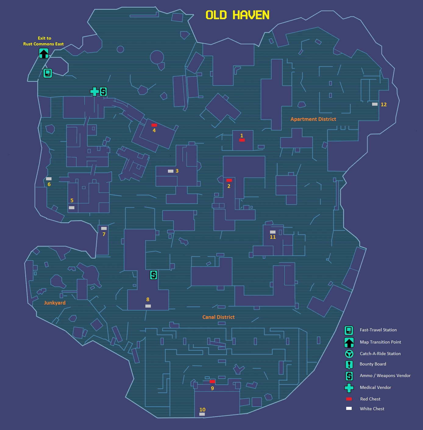 Old Haven Borderlands Wiki Walkthroughs, Weapons, Classes, Character builds, Enemies, DLC