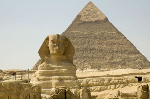 Sphinx pyramid
