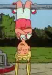 Upside-Down Girl
