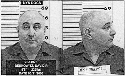 David Berkowitz prison mugshot Single