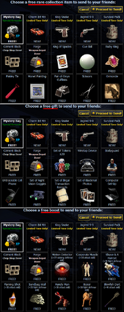 Free Gift Comparison