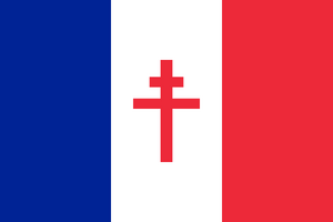 FLAG OF FREE FRANCE