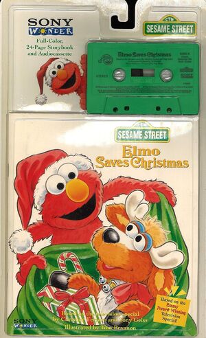 Elmo-saves-christmas-booktape