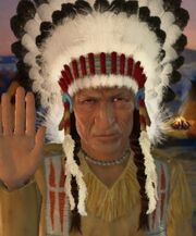 Sitting Bull welcoming