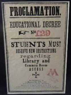 Educational Decree 129