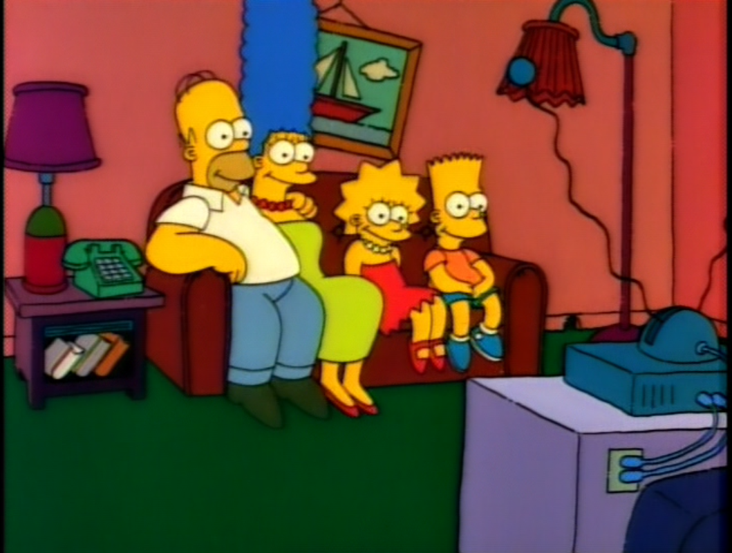 simpsons couch gag toy