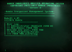 Trespasser screen