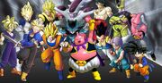 Personajes de Dragon Ball Raging Blast 2
