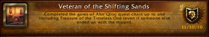 Veteran of the shifting sands