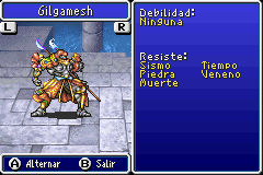 Estadisticas Gilgamesh 2