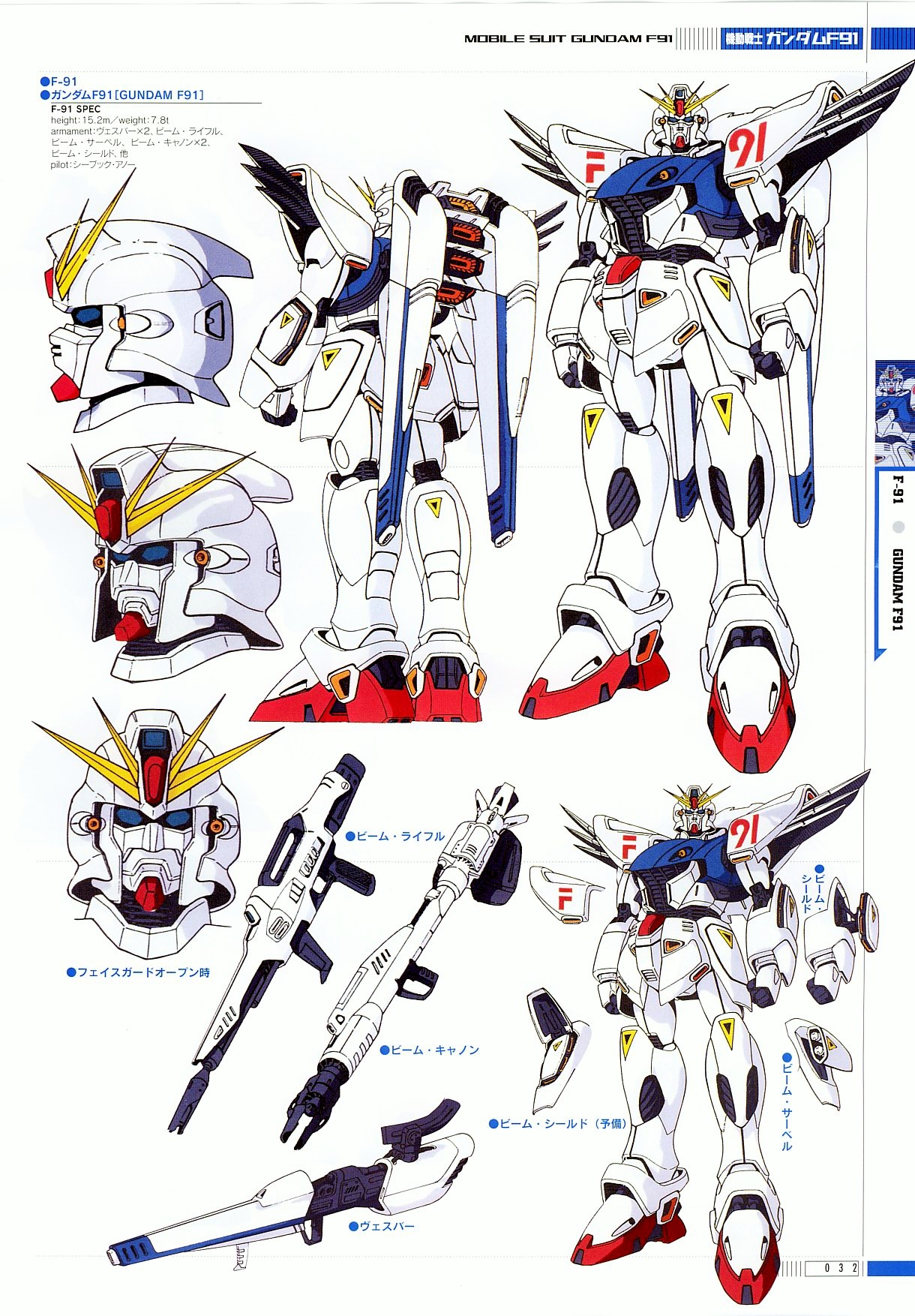 F91 Specifications and Design