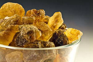 Brown rock sugar