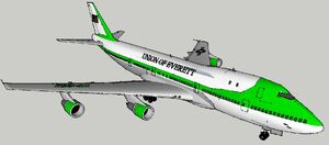 Everett Air Force One 747