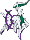 Arceus tipo dragón (dream world)