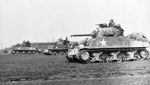 M4 Shermans in Europe