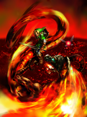 Link vs. Volvagia