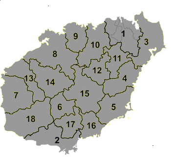 Nan duchies of hainan island