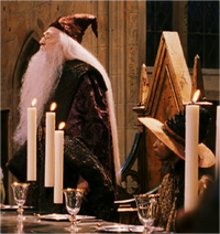 Sinistra and Dumbledore