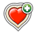 Actionmenu hearts