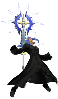 Saïx Action Render KHII