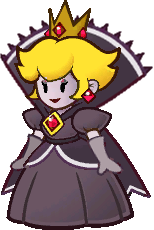 Shadow Queen possessing Peach