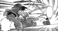 Erika attacks Saur