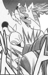 Brawly attacks Lairon