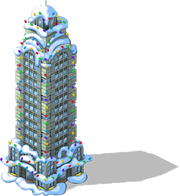 Skyscraper Condos snow